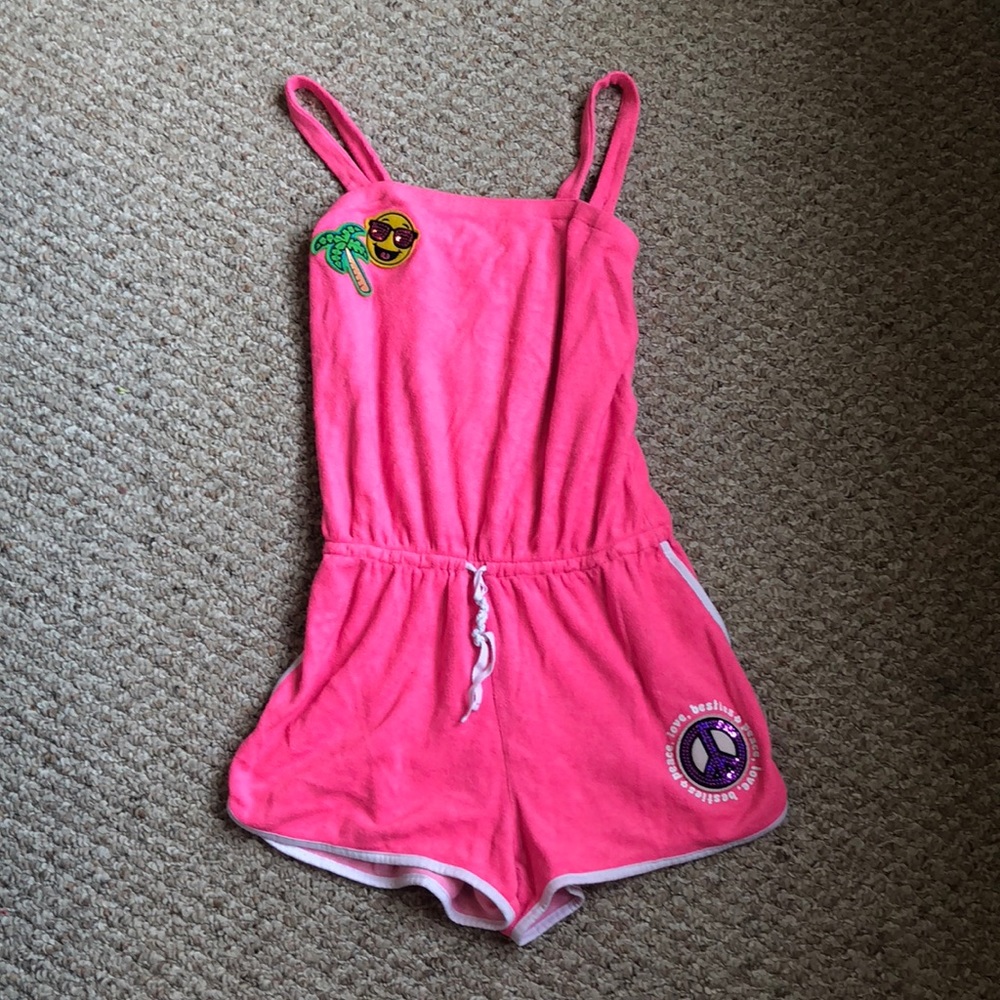 Pink romper
